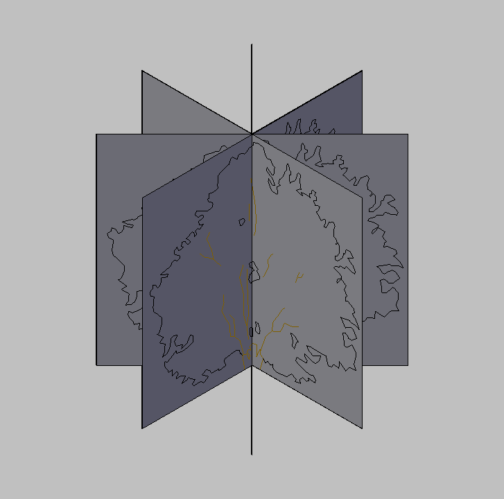 Bloque Autocad Vista de Árbol 32 en 3D